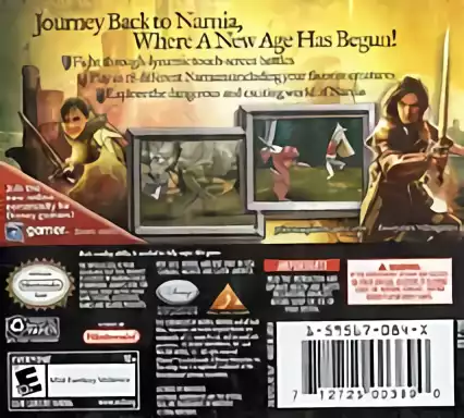 Image n° 2 - boxback : Chronicles of Narnia - Prince Caspian, The